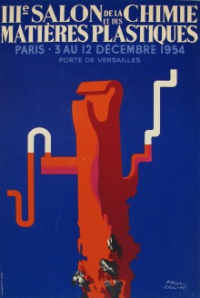 IIIe Salon de la Chimie et des Matieres Plastiques, Paris December 1954