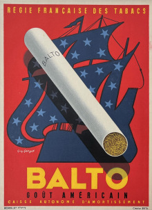 Balto, Goût Américain, Régie Française des Tabacs