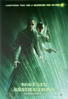 Matrix Revolutions - Advance poster