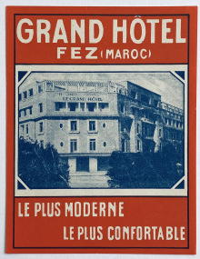 Grand Hotel, Fez, Morocco