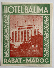 Hotel Balima, Rabat, Morocco