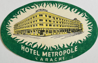 Hotel Metropole Karachi, Pakistan