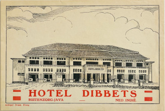 Hotel Dibbets Buitenzorg Java, Indonesia