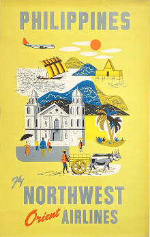 Fly Northwest Orient Airlines - Philippines