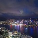 Panoramic view of Hong Kong at Night-time
