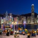Along Victoria Harbour at Night