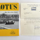 Lotus, The First Ten Years  -  SIGNED by Ian Scott-Watson